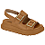 Sandália Modare Ref. 7200.102 Cabedal Np Floater Nature Cor: Camel - Imagem 1