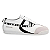 Tênis Cravo e Canela Kin 1495 em couro Cores: Branco com Camurcao Alvejada/Pelo Zebra/Metalizado Preto - Imagem 1