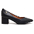 Sapato Scarpin Vizzano Ref. 1220.315 Cabedal Pelica Salto Bloco 5cm Cor: Preto - Imagem 2
