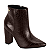 Bota Cano Curto Vizzano 3105.100 Cabedal Croco Cacau - Imagem 1