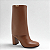 Bota Quiz Ref. 69-1553-15 Cano Médio Capa Tiramisu Marrom - Imagem 1