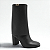 Bota Quiz Ref. 69-1553-15 Cano Médio Capa Cor: Preto - Imagem 1