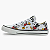 Tênis All Star Chuck Taylor Mickey Branco CT31280001 Cor: Branco/Vermelho/Branco - Imagem 2
