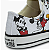 Tênis All Star Chuck Taylor Mickey Branco CT31280001 Cor: Branco/Vermelho/Branco - Imagem 6