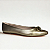 Sapatilha Sua Cia Ref. 8302.15555 Mate Metalic Light Gold - Imagem 1