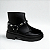 Bota Infantil de Menina Molekinha Ref. 2182.118 Napa Floather Zurique Preto - Imagem 6