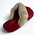 Chinelo de Inverno Leffa Ref. 870 Canela C Gola Pele Grena - Imagem 2