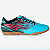 Tênis Chuteira Futsal Penalty Tornado Cor: Turqueza Pink Preto - Imagem 1