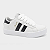 Tênis Street Olie SPACE2-F XL Branco / Preto - Imagem 1