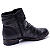 Bota Bottero Ref. 361729 Cano Curto em Couro Burnish Preto - Imagem 2