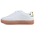 Tênis Casual de Menina Molekinha Teen Ref. 2582.102 Cor: Branco / Dourado - Imagem 2
