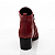 Bota Bottero Ref. 349308 Cano Baixo em Couro Burnish Burgundy - Imagem 2