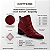 Bota Bottero Ref. 349308 Cano Baixo em Couro Burnish Burgundy - Imagem 5