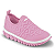 Tênis Bibi Menina Ref. 1155372 Roller 2.0 Lycra Rosa Doce - Imagem 1
