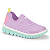 Tênis Bibi Menina Ref.1155362 Roller 2.0 Lycra Iris / Verde Babby Melon - Imagem 1