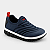 Tênis Bibi Infantil de Menino Ref. 1155278 Roller 2.0 Lycra Marinho / Tomate - Imagem 1