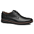 Sapato Pegada Ref.126701-02 em Couro Legitimo Anilina Preto - Imagem 1