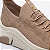 Tênis Casual Modare Knit Ref.7401.105 Gaspea Pront Cor: Nude - Imagem 2