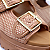 Tamanco Modare Birken Ref. 7200.104 Cabedal Textil Multi Argila / Camel - Imagem 4