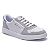 Tênis Feminino Bottero Ref. 364902 em Couro Metalizado Roma Sport Branco / Cinza - Imagem 1