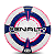 Bola de Campo Penalty Digital XXIV Cor: Branco/Rosa/Azul - Imagem 1