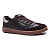 Tênis feminino Bottero Ref. 364905 Couro Napa / tecido Sport Café - Imagem 1