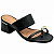 Tamanco Vizzano Ref. 6428.148 Cab. Pelica Cor: Preto - Imagem 1