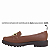 Sapato Mocassim Feminino Modare Ref. 7357.106 Cabedal Floather Nature Cor: Avelã - Imagem 2