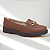 Sapato Mocassim Feminino Modare Ref. 7357.106 Cabedal Floather Nature Cor: Avelã - Imagem 1