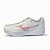 Tênis Casula Feminino Mizuno Modelo City Wall Cor: Branco/Rosa - Imagem 3