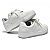 Tênis Feminino Via Marte Casual Ref. 069-002-02 Cabedal em Sintético Cor: Branco - Imagem 3