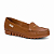 Sapato Feminino Mocassim Bottero Ref. 354007 em Couro Burnish Cor: Caramelo - Imagem 1