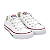 Tênis All Star Trad. Ct00010001 Chuck Taylor All Star Branco/Branco/Marinho - Imagem 3