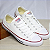 Tênis All Star Trad. Ct00010001 Chuck Taylor All Star Branco/Branco/Marinho - Imagem 6