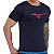 Camiseta Mizuno T-Shirt Miz Run Spark M Cor: Marinho - Imagem 1