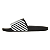 Chinelo Masculino Slide BR Sport Ref. 2258.112 Cabedal Sintético Gaspea Napoli Cor: Preto / Branco - Imagem 5