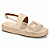 Sandália Vizzano Ref. 6506.129 Cabedal em Pelica Cor: Creme - Imagem 1