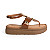 Sandália Flatform Mississipi Ref.MF991-0004 Mabli Tabaco - Imagem 4