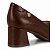 Sapato Feminino Modare Ref. 7373.100 Cabedal Napa Lezard Evora Cor: Café - Imagem 3