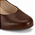 Sapato Feminino Modare Ref. 7373.100 Cabedal Napa Lezard Evora Cor: Café - Imagem 2