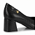 Sapato Feminino Modare Ref. 7373.100 Cabedal Napa Lezard Evora Cor: Preto - Imagem 2