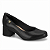Sapato Feminino Modare Ref. 7373.100 Cabedal Napa Lezard Evora Cor: Preto - Imagem 1