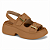 Sandália Feminina Plataforma Modare Ref. 7210.208 Cabedal Napa Floater Cor: Camel - Imagem 1