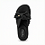 Chinelo Casual Modare Ultra Conforto Ref. 7208.101 Cabedal Sintético Preto Nobuck Ultra Soft Cor: Preto - Imagem 3