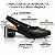 Scarpin Slingback Comfort Flex Ref. 2698331-0007 Cabedal Pelica Preto Cor Preto - Imagem 3