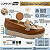 Sapato Mocassim Feminino Comfortflex Loafer Salto Médio Toffe Mocca 25-59403 - Imagem 6