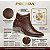 Bota Femina Cano Curto Pegada Ref. 282504-02 Cor: Preto - Imagem 2