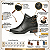 Bota Femina Cano Curto Pegada Ref. 282504-02 Cor: Preto - Imagem 4
