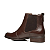 Bota Feminina Cano Curto Pegada Ref. 282003-15 Cabedal Couro Cor Pinhão - Imagem 5
