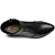 Bota Feminina Cano Curto Pegada Ref. 280512-05 Cabedal Couro Cor Preta - Imagem 5